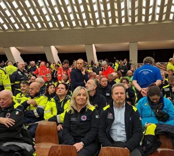 Anche la Protezione civile del Piemonte all’udienza di fine Giubileo con il Papa