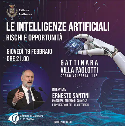 Incontro sull'Intelligenza Artificiale a Gattinara