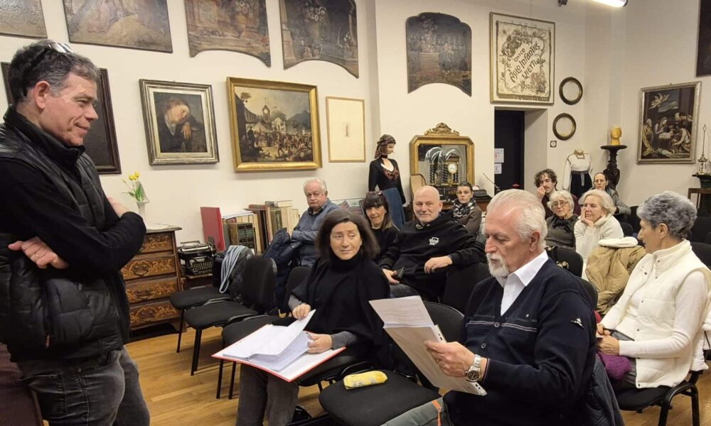 Iniziato il corso di lingua ebraica con il nuovo insegnante Doron Porat