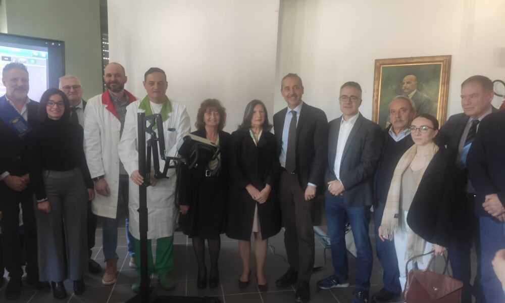 Nuovo radiografo portatile donato da Igea