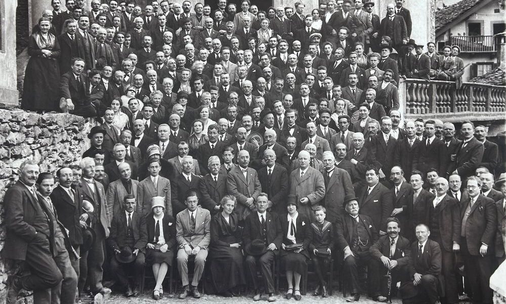 Una foto d’epoca per un progetto ambizioso e importante