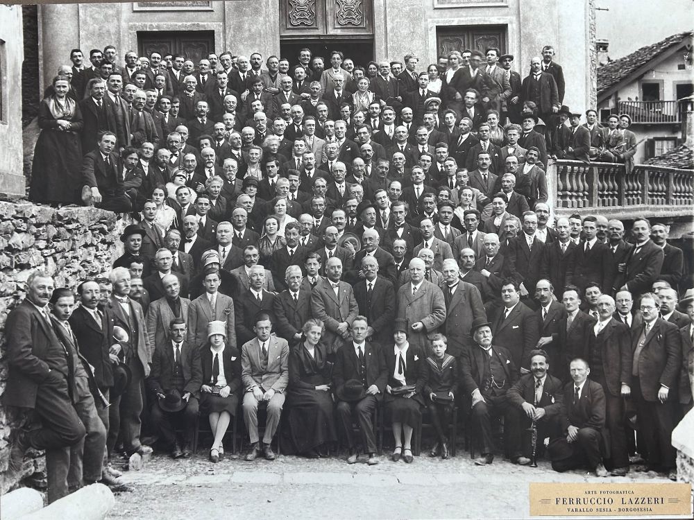Una foto d’epoca per un progetto ambizioso e importante