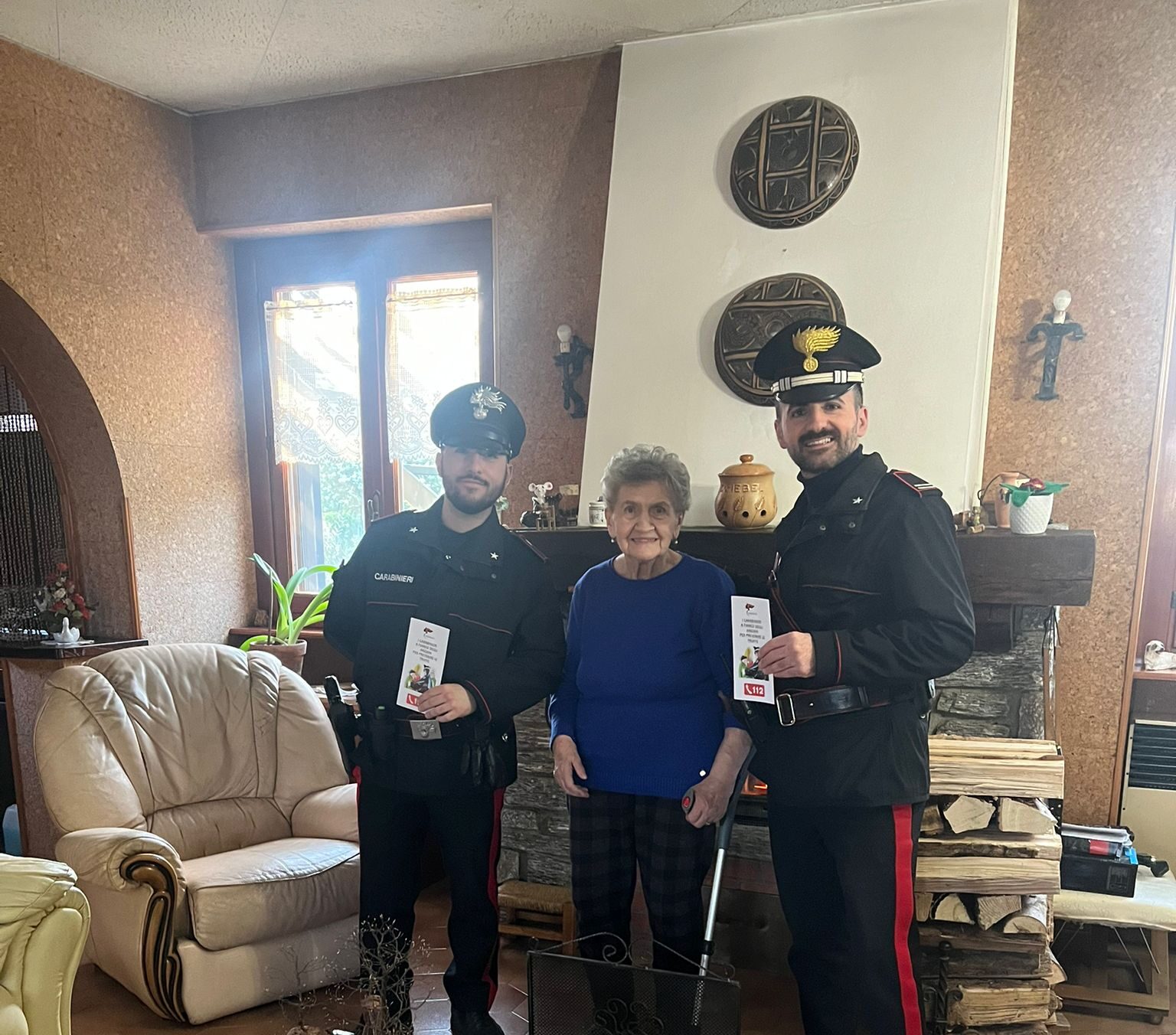 I Carabinieri di Crevacuore vicini alle persone più fragili