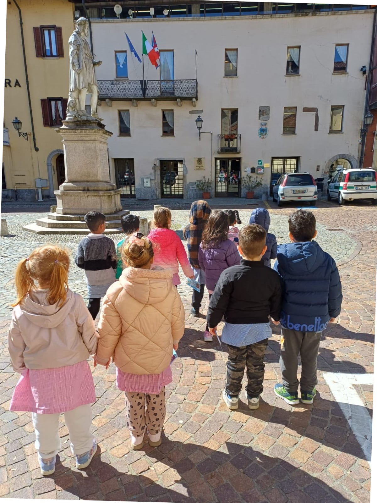 Giovanissimi cittadini ospiti in Municipio