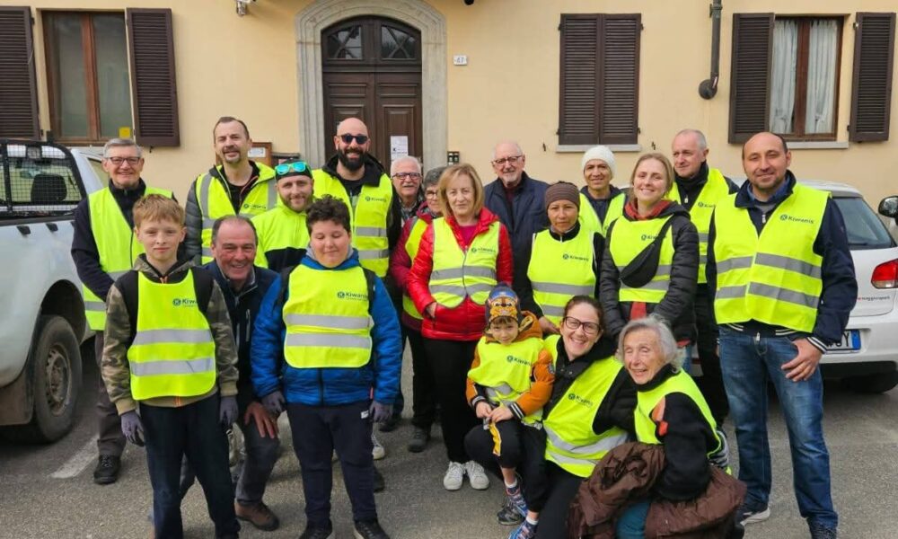 Successo per la giornata ecologica di pulizia del territorio promossa dal Kiwanis Club