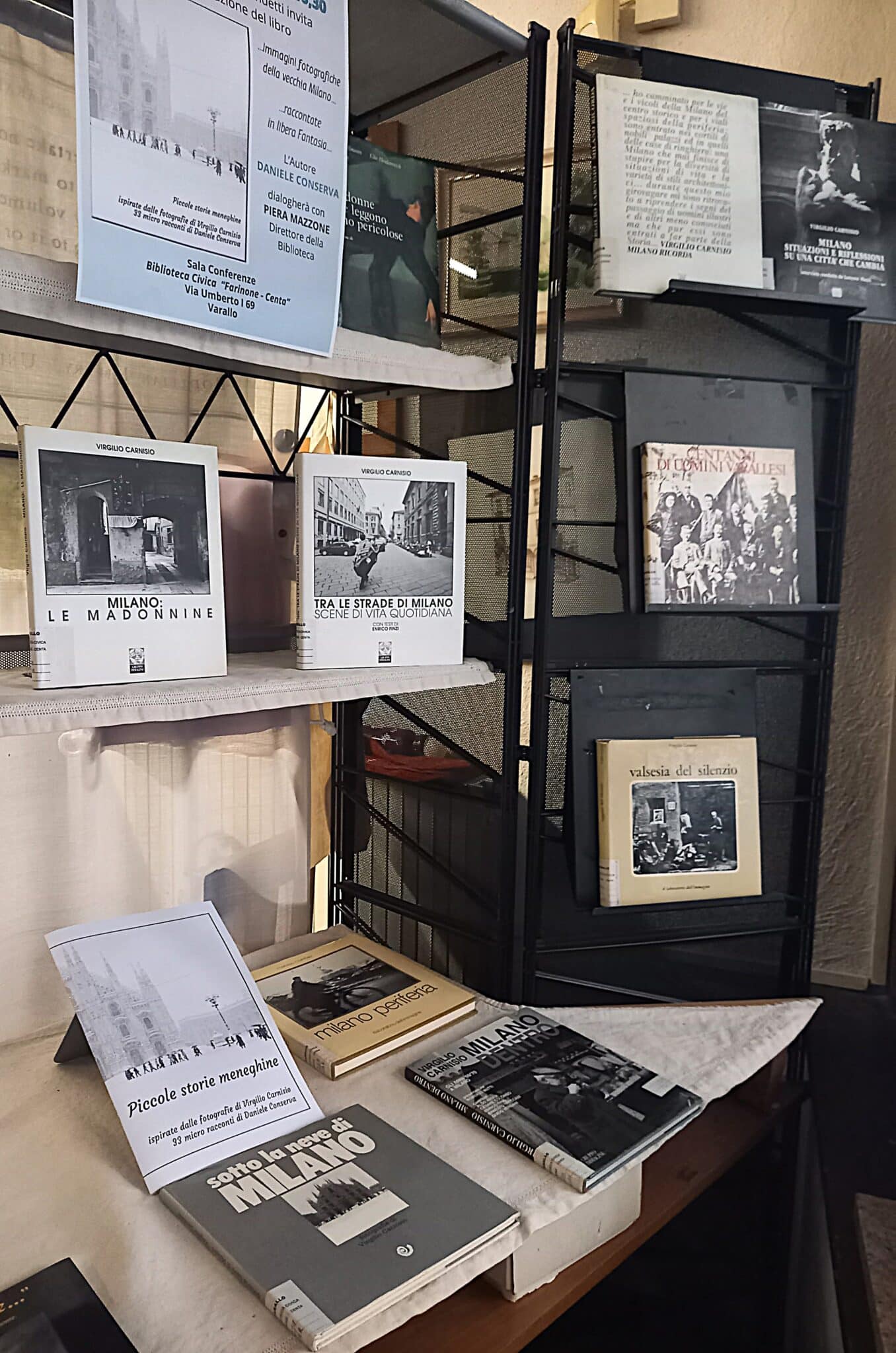 “Storie meneghine” in biblioteca a Varallo