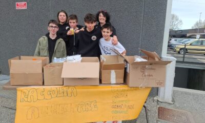 Raccolta alimentare, in campo i ragazzi del post cresima dell’Oratorio