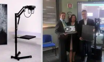 Effettuato il primo esame a domicilio con il nuovo apparecchio radiologico portatile