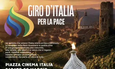 La Lampada della Pace arriva a Gattinara durante Rosa e Rosso di Maggio