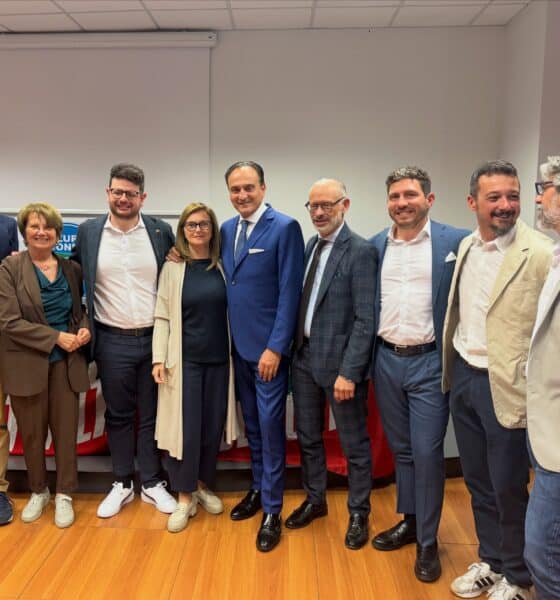 Cirio al Lingottino per incontrare le segreterie valsesiane di Forza Italia