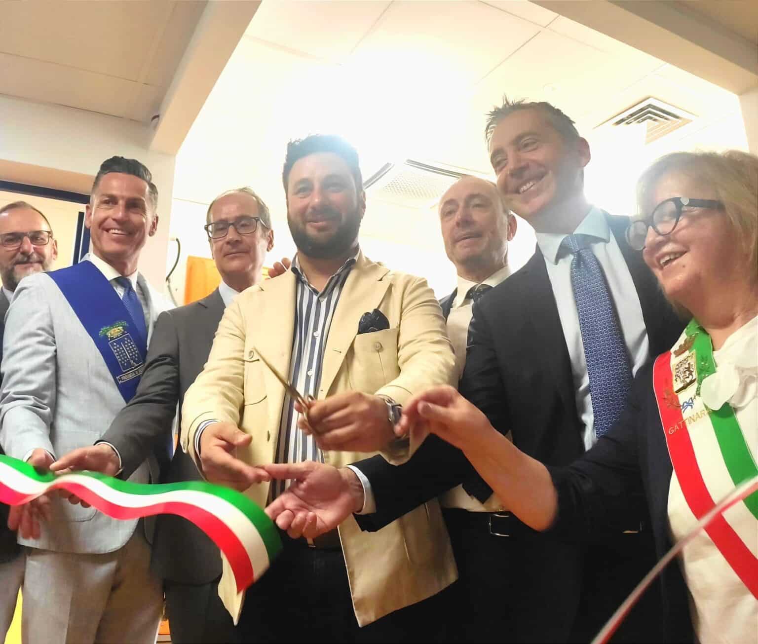 Inaugurato il nuovo Ospedale di comunità di Gattinara. La struttura si articola su 1 livello, con una superficie lorda di circa 1063 metri quadrati