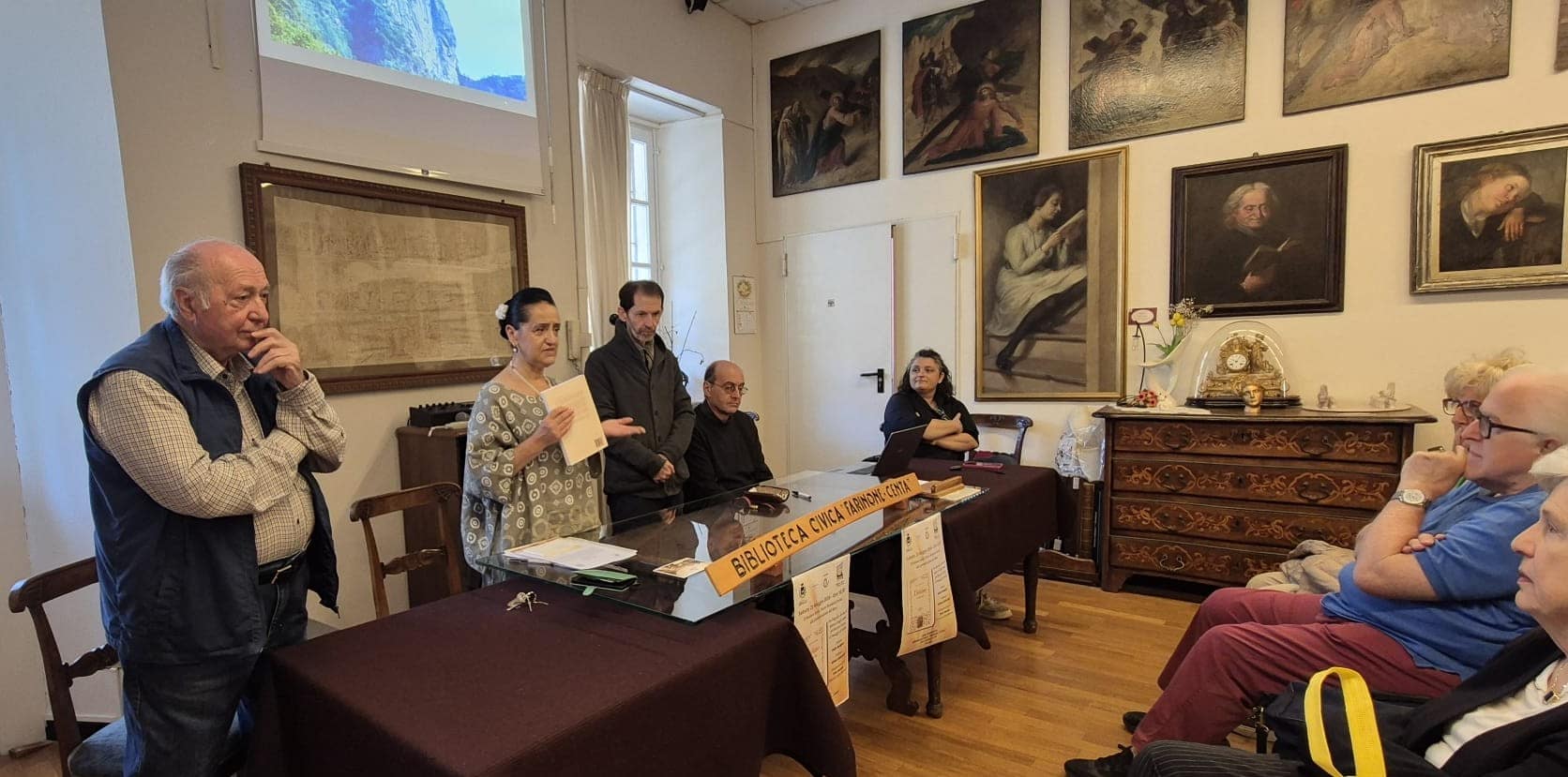 Sabato 23 maggio in Biblioteca a Varallo, è stato presentato il volume: “Dolcino. L’ultimo eretico”, di Giulio Pavignano