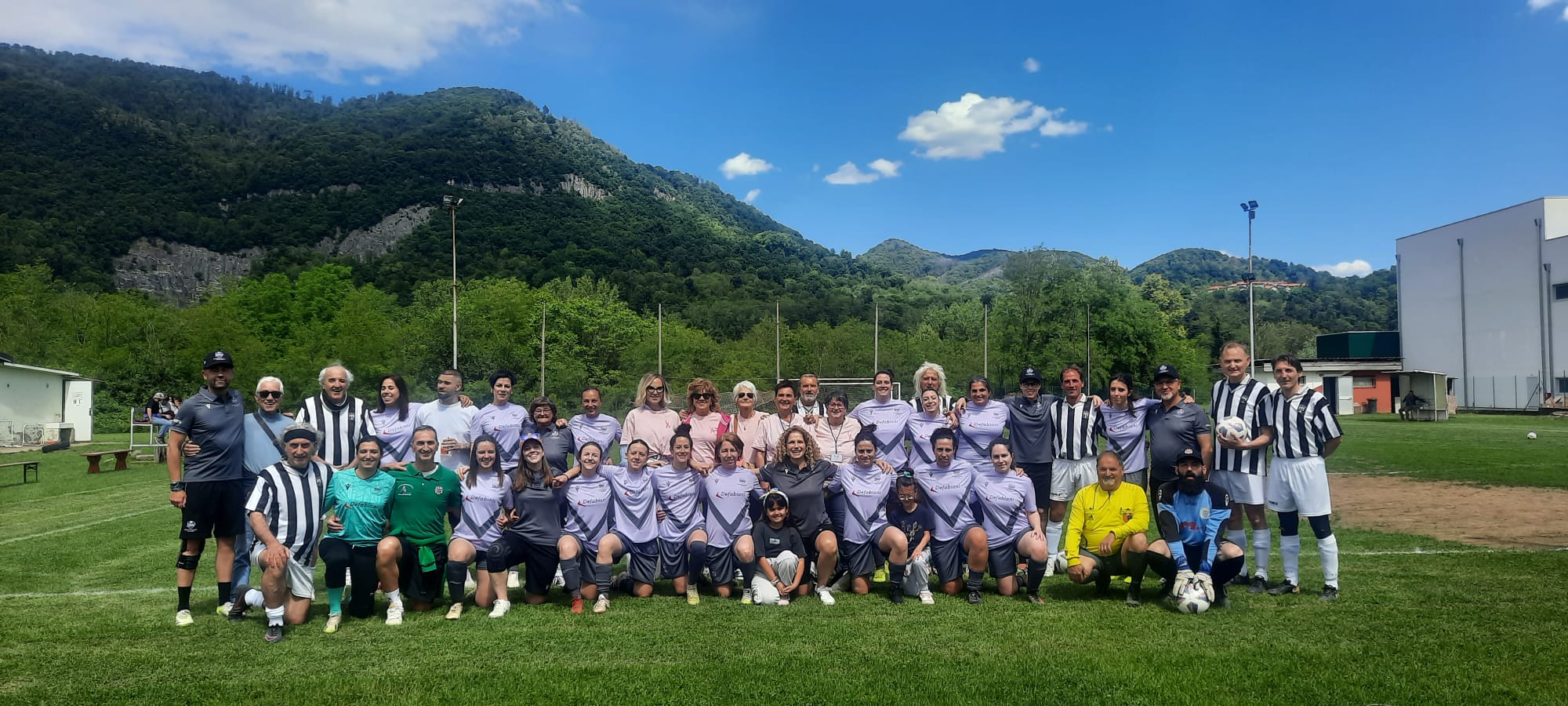 «Partita del Cuore»: si sono sfidate la Serravallese Women e l’As Vecchie Glorie Biellese 1902
