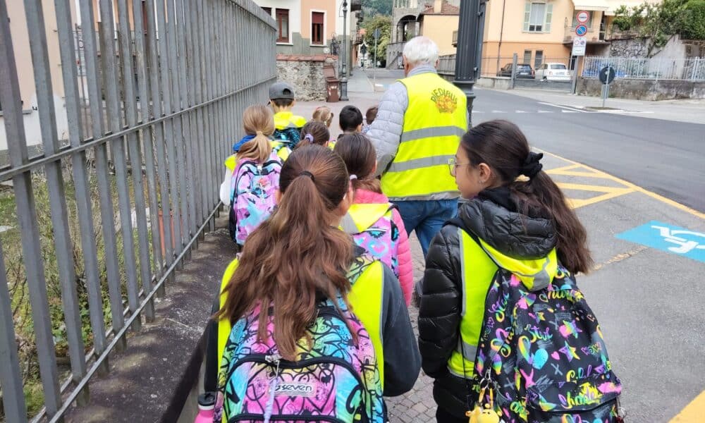Il Rotary cammina col Piedibus