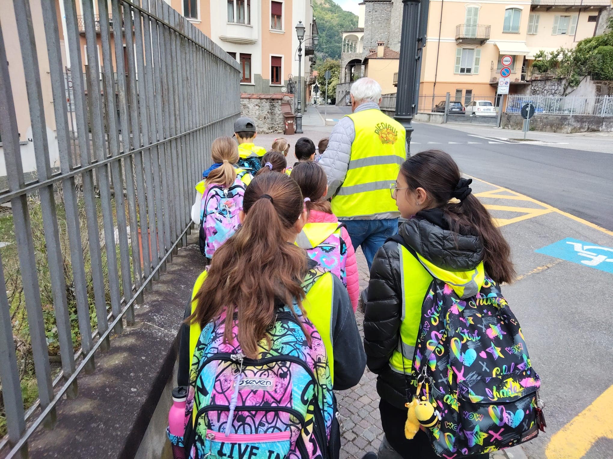 Il Rotary cammina col Piedibus