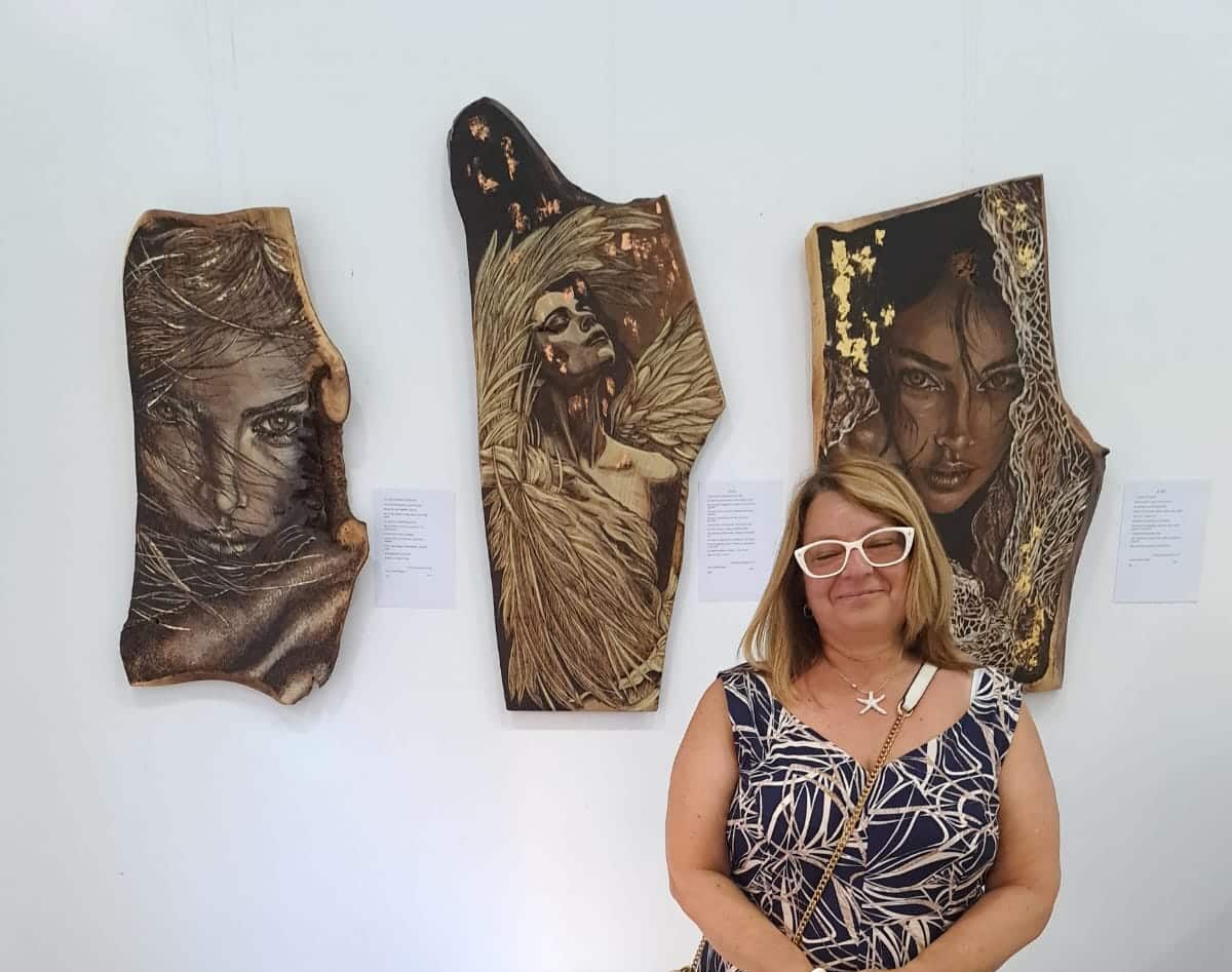 Le opere dell’artista valsesiana Stefania Tagliabue in mostra a Messina