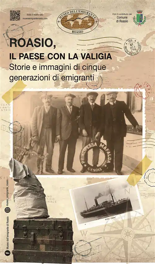 Prosegue il successo della mostra itinerante “Roasio, il Paese con la valigia”, allestita presso Villa Paolotti
