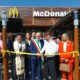Taglio del nastro per il McDonald’s di viale Varallo
