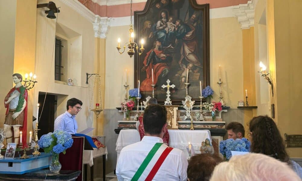 La comunità di Crabbia ha celebrato la consueta festa di San Defendente