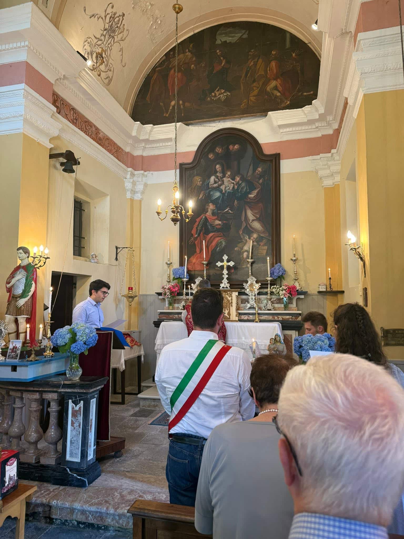 La comunità di Crabbia ha celebrato la consueta festa di San Defendente