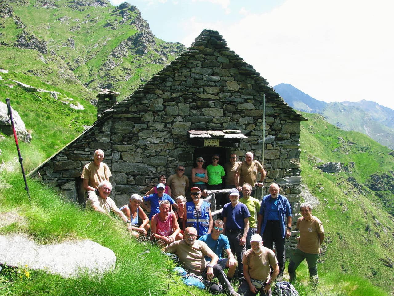 La Commissione Segnaletica al Colle della Dorchetta