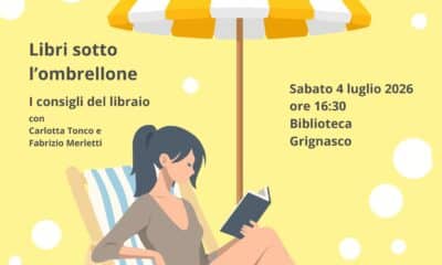 Consigli di lettura oggi in biblioteca a Grignasco