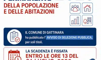 Censimento permanente della popolazione 2026: riaperta la selezione per i rilevatori comunali