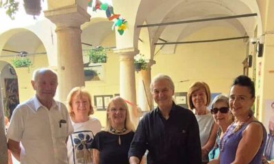 Inaugurata la mostra: “Un viaggio fra: libri…volti…gatti…fiori…colori…e…”