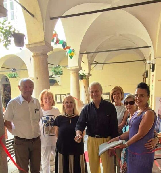 Inaugurata la mostra: “Un viaggio fra: libri…volti…gatti…fiori…colori…e…”