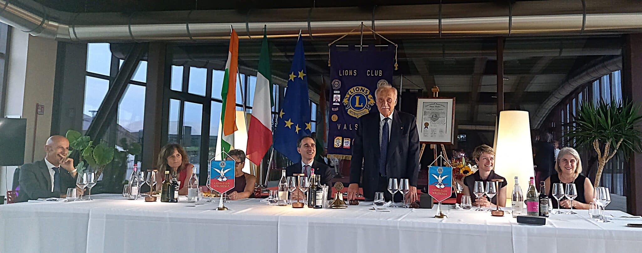 Amedeo Gabella nuovo presidente del Lions Club Valsesia