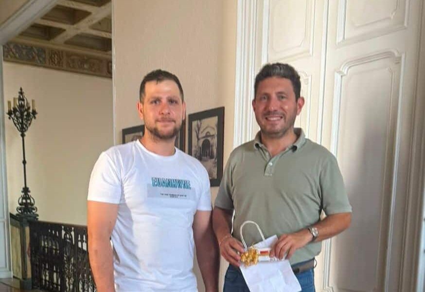 Gradita visita in municipio a Quarona di Mohammad Nour Nizar