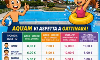 L'attesa è finita la piscina comunale di Gattinara ha riaperto