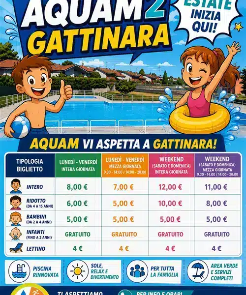 L'attesa è finita la piscina comunale di Gattinara ha riaperto