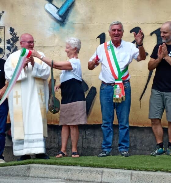 Inaugurato il murales del Millennio