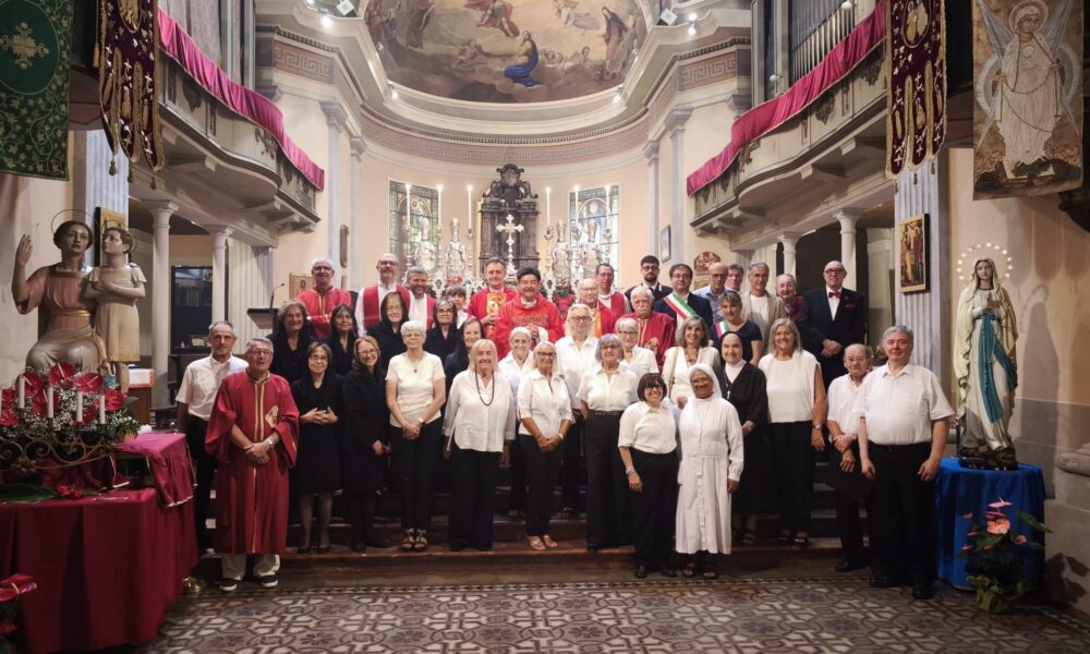 La comunità in preghiera per il patrono San Silvano