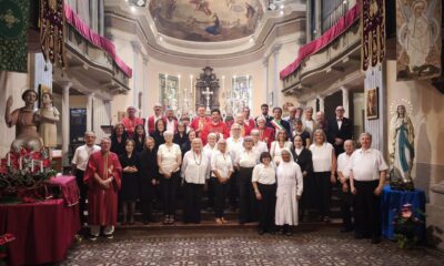 La comunità in preghiera per il patrono San Silvano