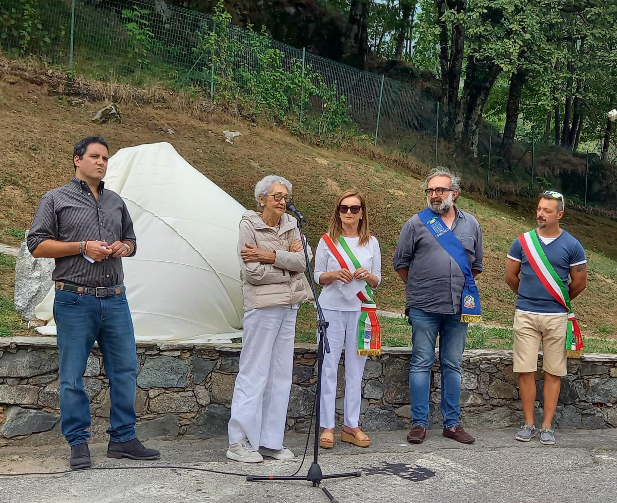A Scopello inaugurata la piazza intitolata all’Ingegner Benvenuto Gianoletti