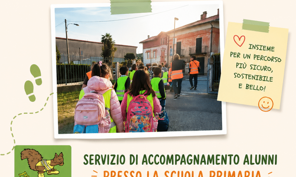 Piedibus a Serravalle Sesia: il Comune cerca volontari
