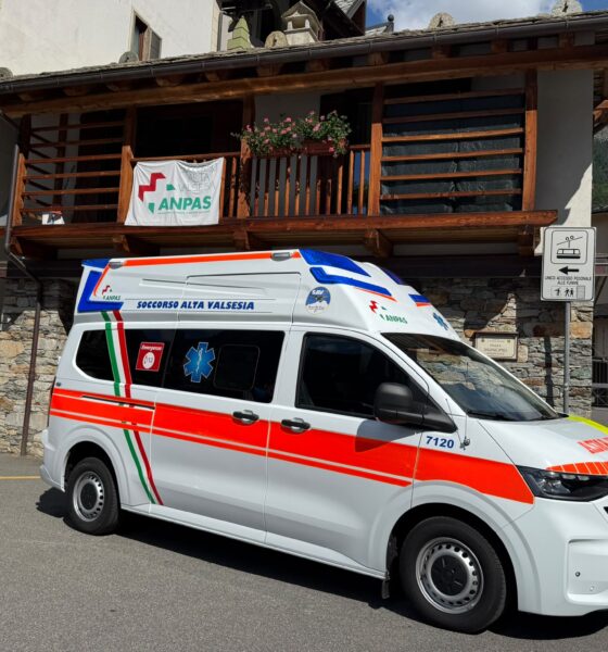 Nuova ambulanza del SAV: cerimonia di inaugurazione sabato 26 settembre