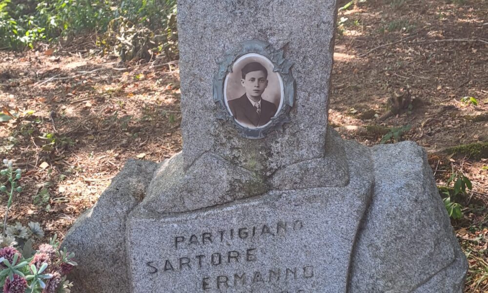 La cerimonia di Anpi in memoria di Ermanno Sartore