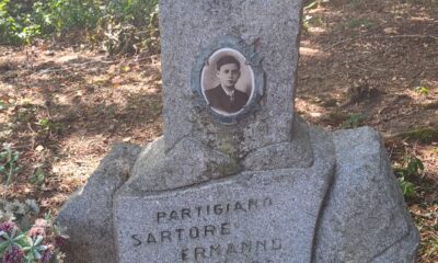 La cerimonia di Anpi in memoria di Ermanno Sartore