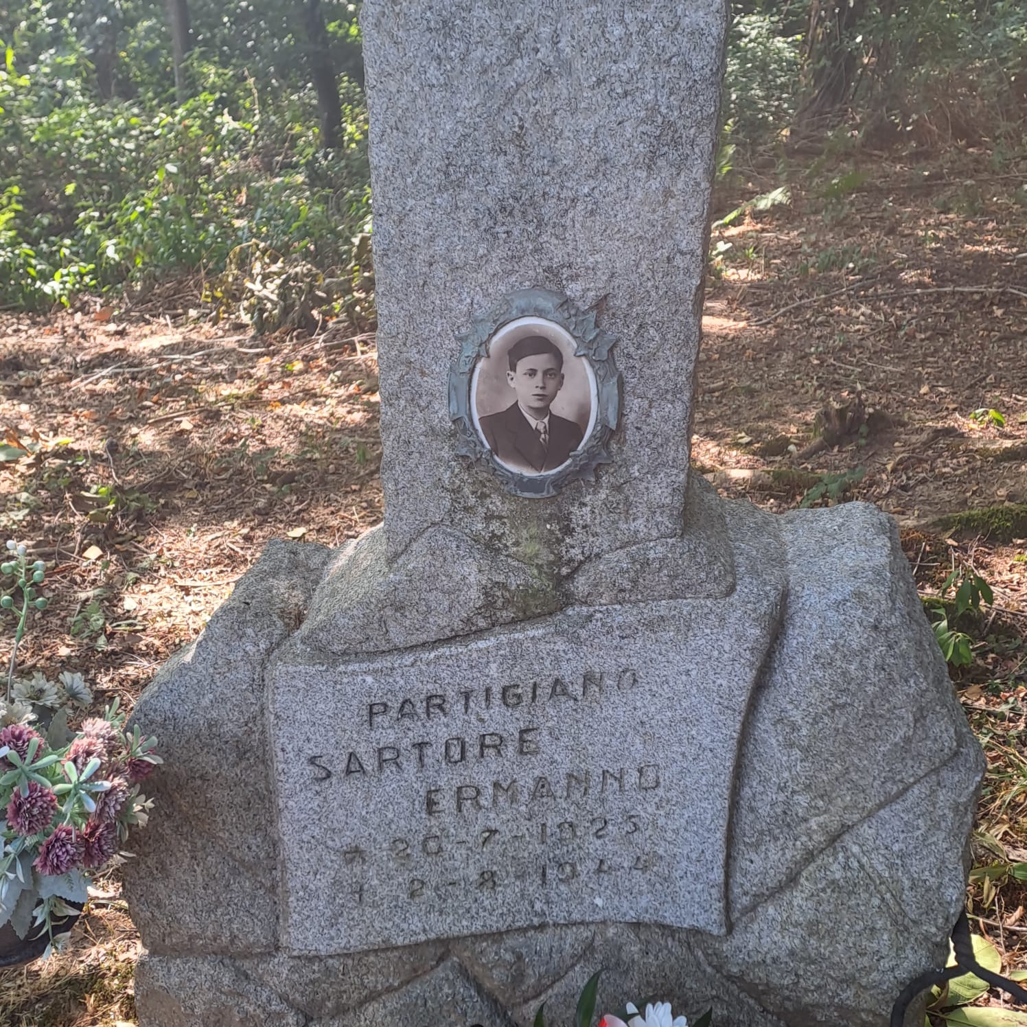 La cerimonia di Anpi in memoria di Ermanno Sartore