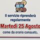 Navetta Lozzolo-Gattinara, il servizio riparte domani