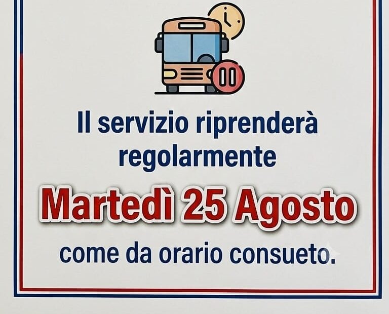 Navetta Lozzolo-Gattinara, il servizio riparte domani