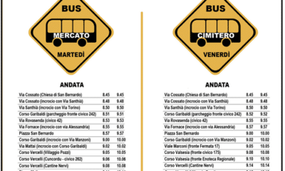 Ripartito il servizio di bus navetta gratuito per il Mercato e il Cimitero