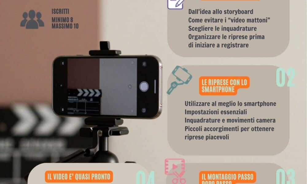 A Grignasco il percorso formativo “From Smartphone to Video”