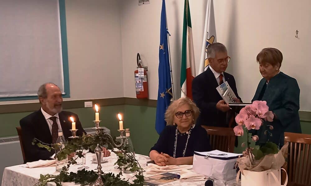 Mariella Enoc ospite del Rotary Club Gattinara