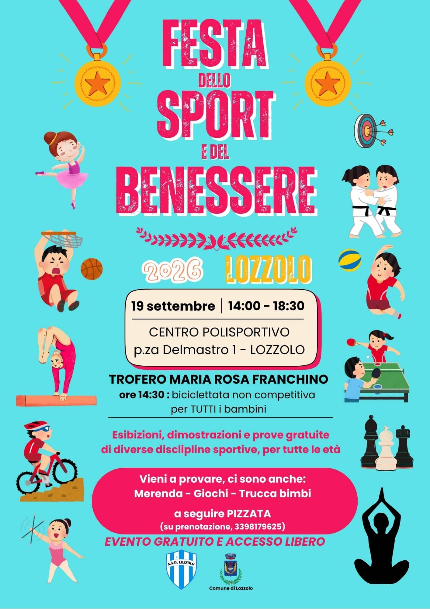 Torna la Festa dello Sport a Lozzolo