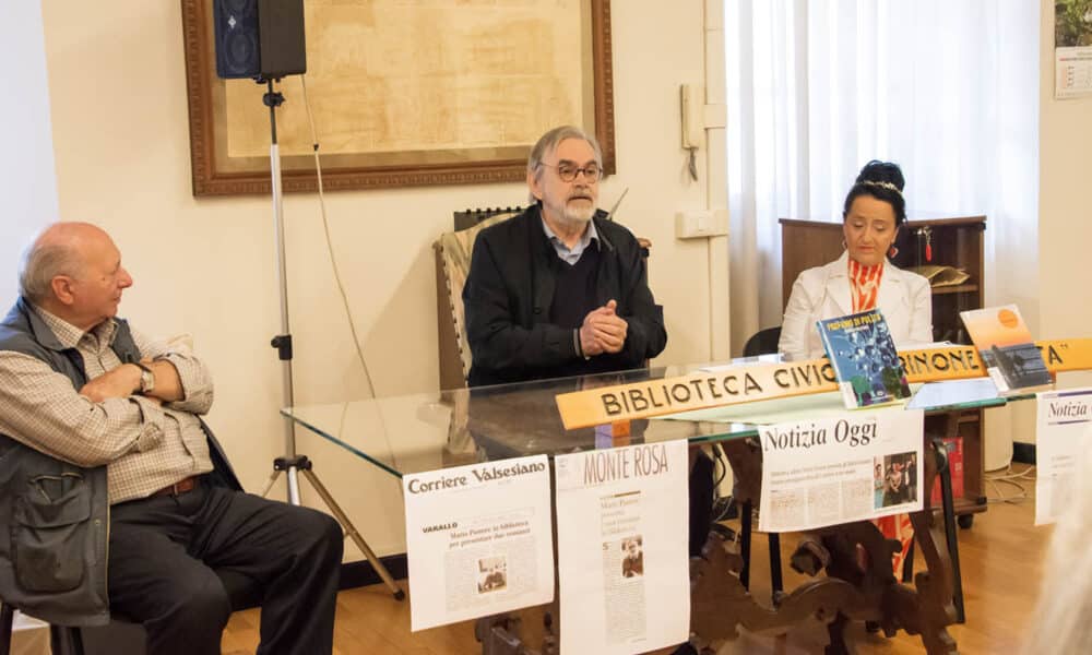 A Varallo presentazione di due libri scritti da Mario Pastore