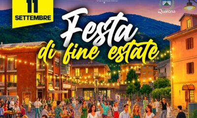 Venerdì 11 la Festa di fine Estate a Quarona